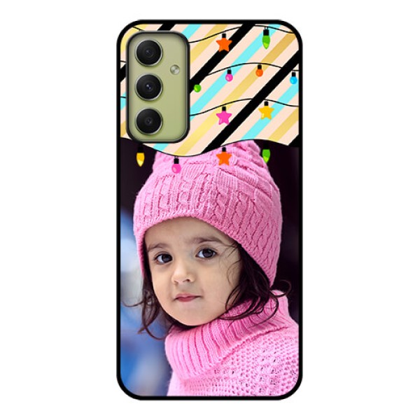 Galaxy A34 5G Custom Glass Mobile Case - Lights Hanging Design