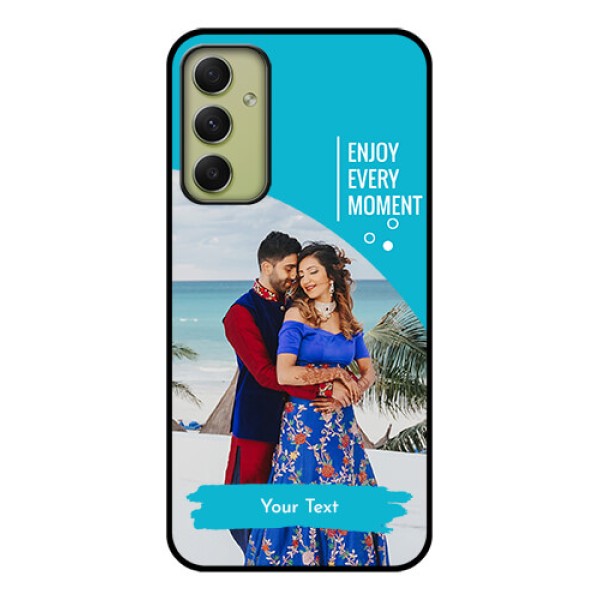 Galaxy A34 5G Custom Glass Mobile Case - Happy Moment Design