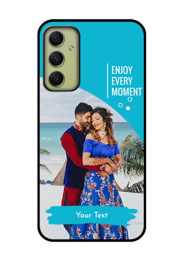 Galaxy A34 5G Custom Glass Mobile Case - Happy Moment Design