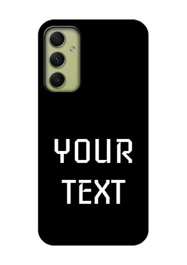 Galaxy A34 5G Your Name on Glass Phone Case