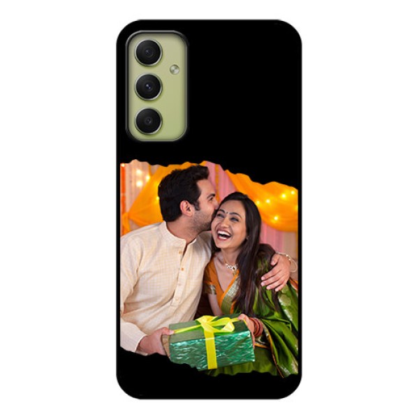 Galaxy A34 5G Custom Glass Phone Case - Tear-off Design