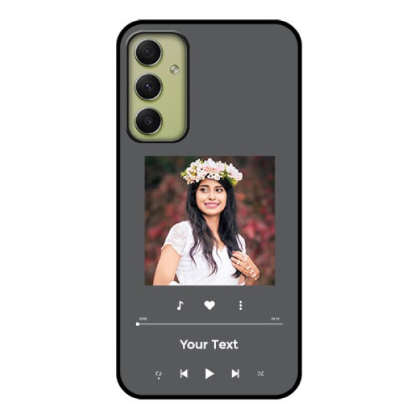 Galaxy A34 5G Custom Glass Mobile Case - Play The Music Design