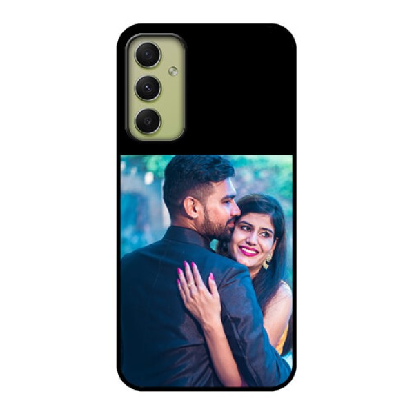 Galaxy A34 5G Custom Glass Phone Case - Upload Full Picture With Custom Color Design Galaxy A34 5G Custom Glass Phone Case - Upload Full Picture With Custom Color Design