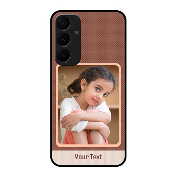 Samsung Galaxy A35 5G Custom Glass Phone Case - Simple Pic Upload Design Samsung Galaxy A35 5G Custom Glass Phone Case - Simple Pic Upload Design