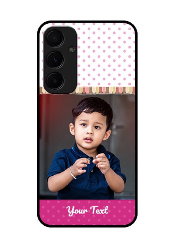 Samsung Galaxy A35 5G Custom Glass Phone Case - Cute Girls Cover Design