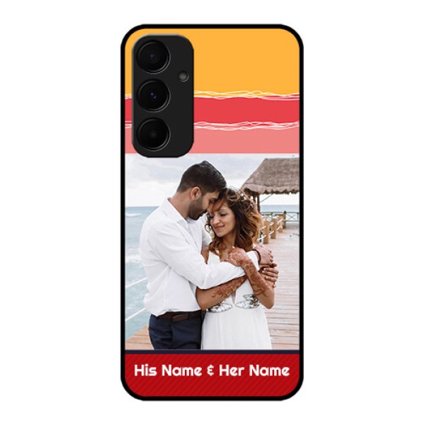 Samsung Galaxy A35 5G Custom Glass Phone Case - Colorful Case Design Samsung Galaxy A35 5G Custom Glass Phone Case - Colorful Case Design