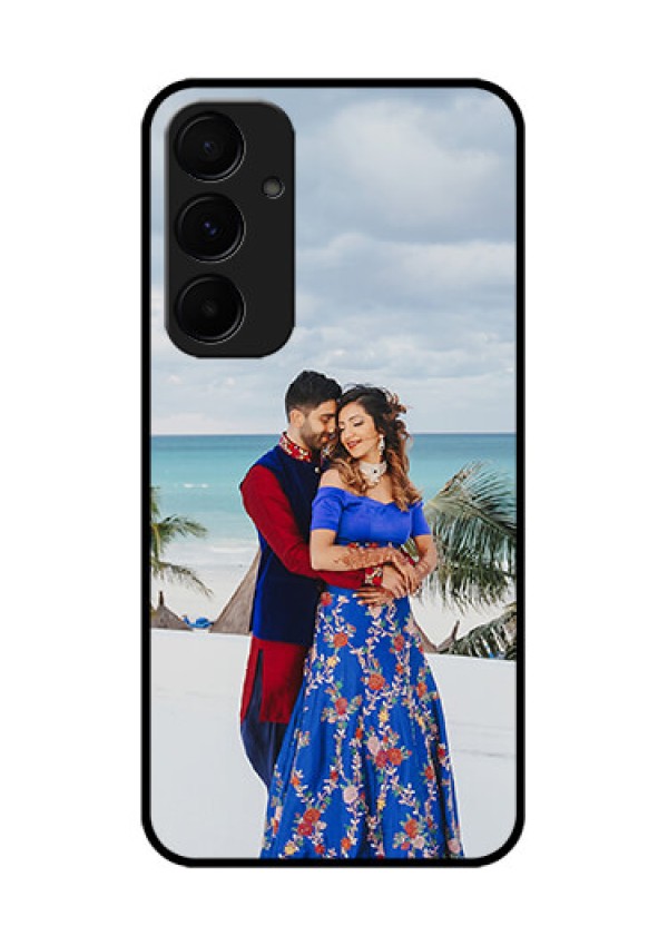 Samsung Galaxy A35 5G Custom Glass Phone Case - Upload Full Picture Design