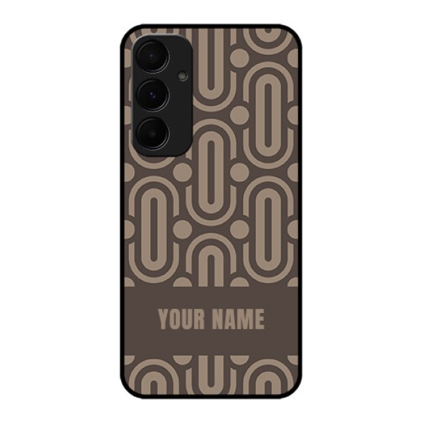 Samsung Galaxy A35 5G Custom Glass Phone Case - Captivating Zero Pattern Design