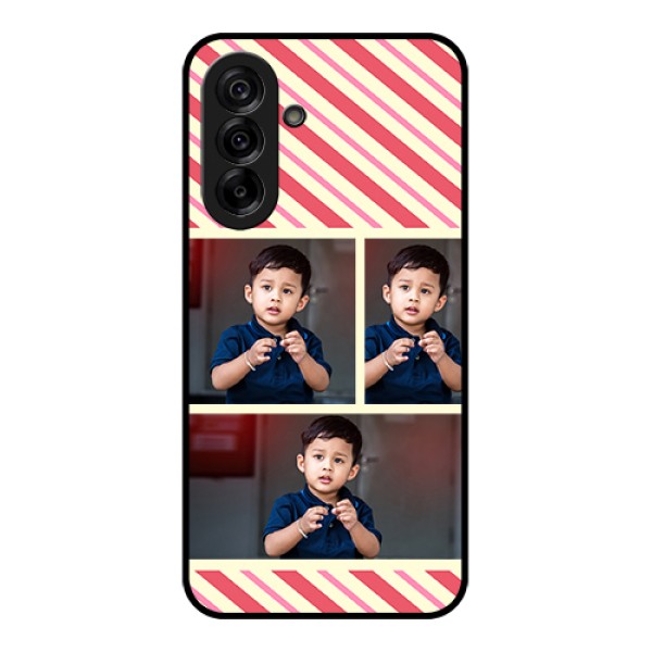 Galaxy A36 5G Custom Glass Phone Case - Picture Upload Mobile Case Design Galaxy A36 5G Custom Glass Phone Case - Picture Upload Mobile Case Design