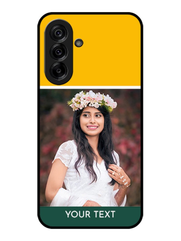 Custom Galaxy A36 5G Custom Glass Phone Case - Love You Design