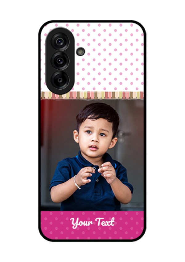 Galaxy A36 5G Custom Glass Phone Case - Cute Girls Cover Design