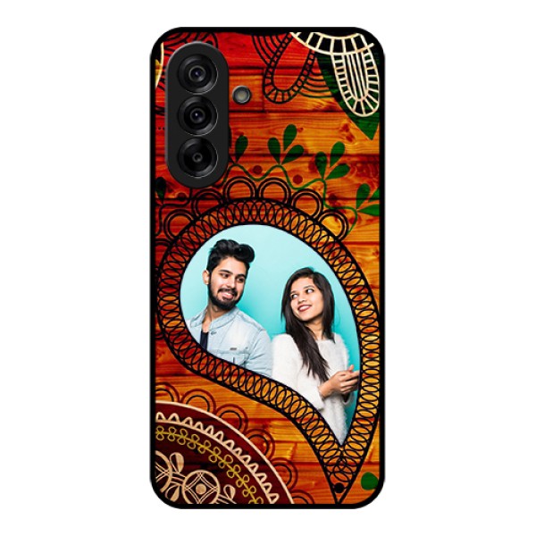 Galaxy A36 5G Custom Glass Phone Case - Abstract Colorful Design
