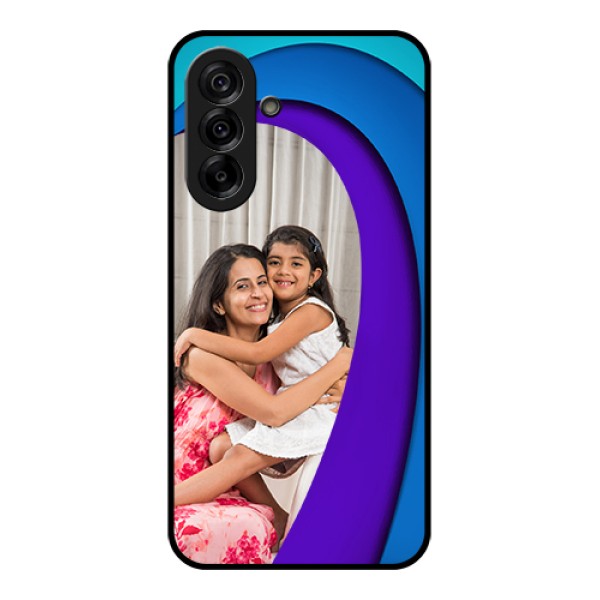 Galaxy A36 5G Custom Glass Phone Case - Simple Pattern Design Galaxy A36 5G Custom Glass Phone Case - Simple Pattern Design