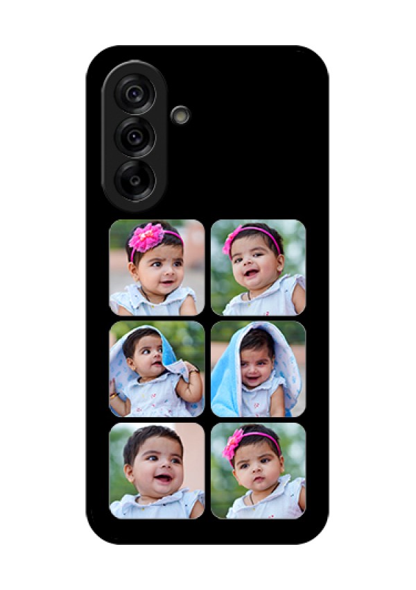 Galaxy A36 5G Custom Glass Phone Case - Multiple Pictures Design