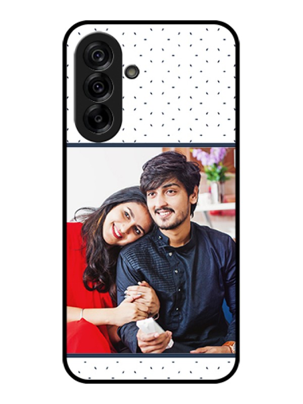 Custom Galaxy A36 5G Custom Glass Phone Case - Premium Dot Design