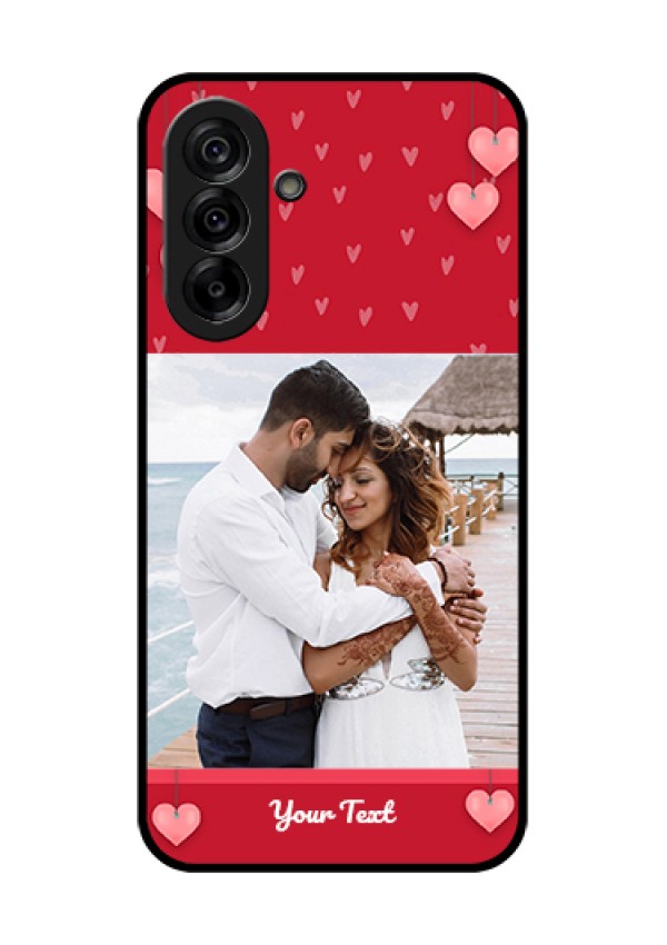 Galaxy A36 5G Custom Glass Phone Case - Valentines Day Design