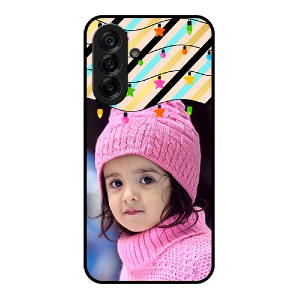 Galaxy A36 5G Custom Glass Phone Case - Lights Hanging Design