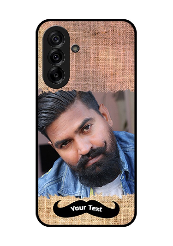 Galaxy A36 5G Custom Glass Phone Case - With Texture Design