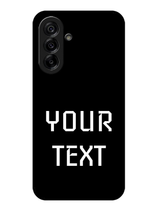 Custom Galaxy A36 5G Custom Glass Phone Case - Your Name Design