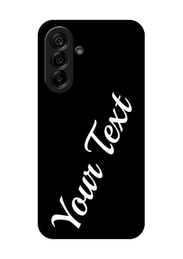 Galaxy A36 5G Custom Glass Phone Case - With Your Name Design