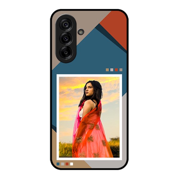 Galaxy A36 5G Custom Glass Phone Case - Retro Color Pallet Design Galaxy A36 5G Custom Glass Phone Case - Retro Color Pallet Design