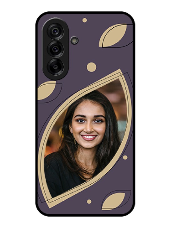 Custom Galaxy A36 5G Custom Glass Phone Case - Falling Leaf Design