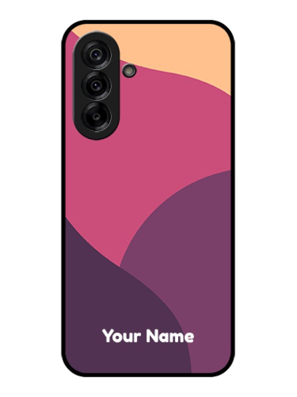 Custom Galaxy A36 5G Custom Glass Phone Case - Mixed Multi - Colour Abstract Art Design