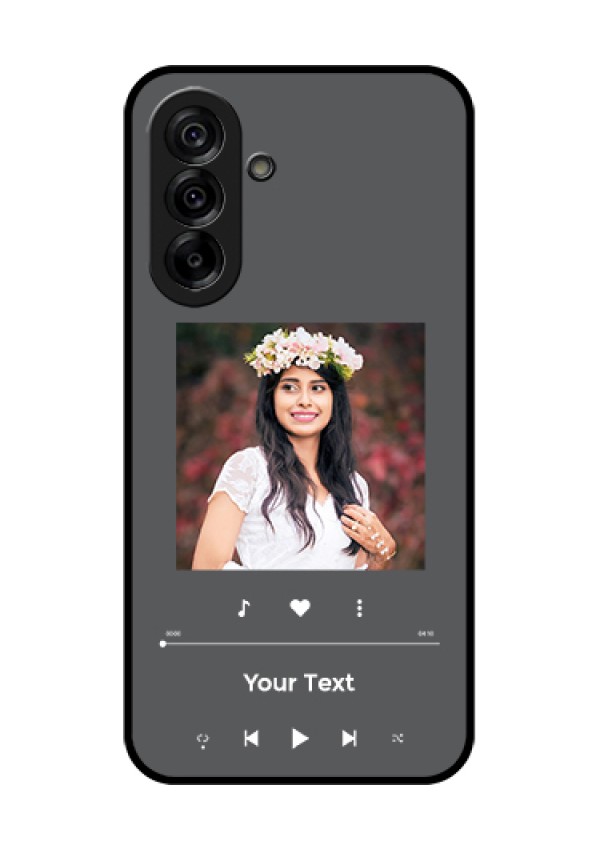 Galaxy A36 5G Custom Glass Phone Case - Play The Music Design
