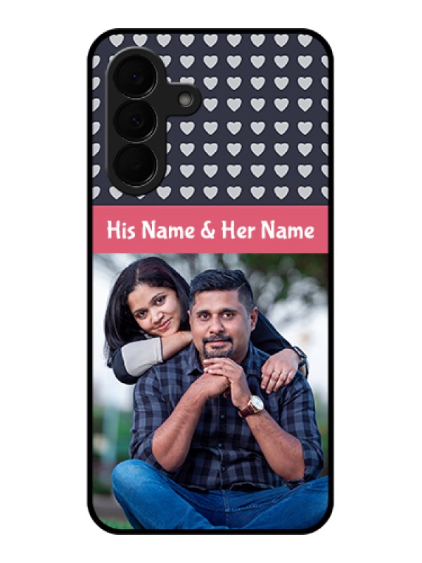 Custom Samsung Galaxy A37 5G Custom Glass Phone Case - Love Symbols Design