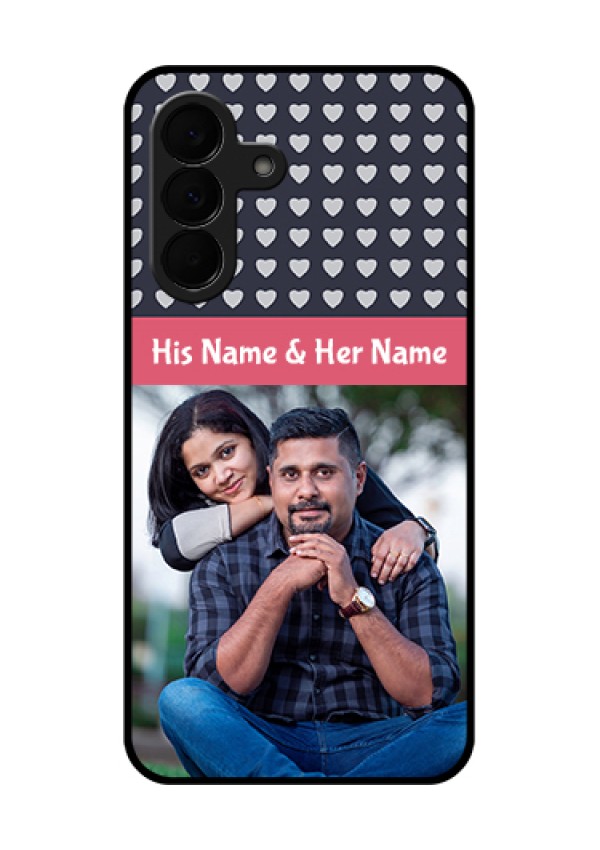 Samsung Galaxy A37 5G Custom Glass Phone Case - Love Symbols Design
