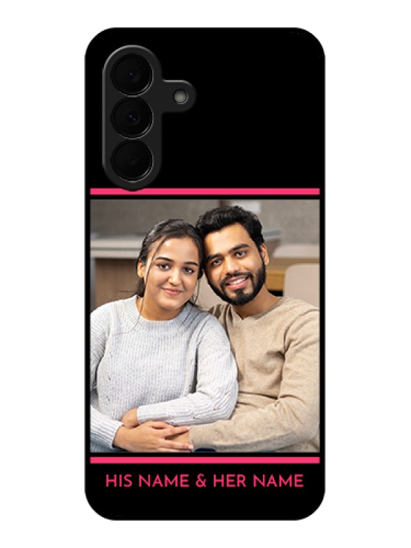 Custom Samsung Galaxy A37 5G Custom Glass Phone Case - With Add Text Design
