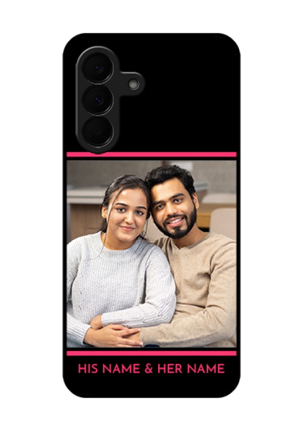 Samsung Galaxy A37 5G Custom Glass Phone Case - With Add Text Design
