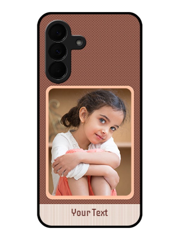 Custom Samsung Galaxy A37 5G Custom Glass Phone Case - Simple Pic Upload Design