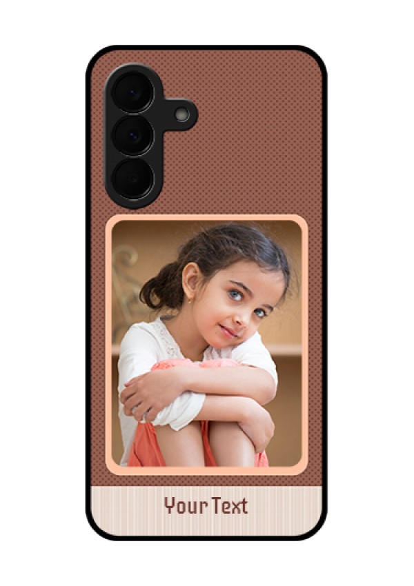 Samsung Galaxy A37 5G Custom Glass Phone Case - Simple Pic Upload Design