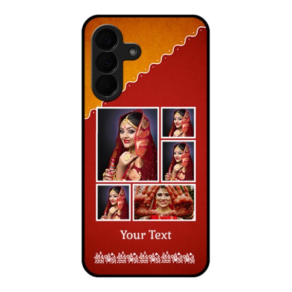 Samsung Galaxy A37 5G Custom Glass Phone Case - Wedding Pic Upload Design Samsung Galaxy A37 5G Custom Glass Phone Case - Wedding Pic Upload Design