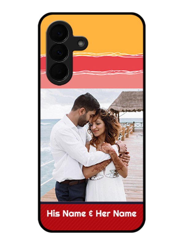 Custom Samsung Galaxy A37 5G Custom Glass Phone Case - Colorful Case Design