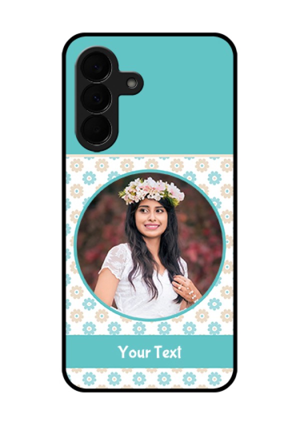 Samsung Galaxy A37 5G Custom Glass Phone Case - Beautiful Flowers Design