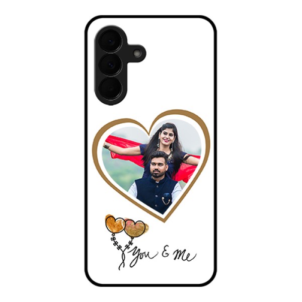 Samsung Galaxy A37 5G Custom Glass Phone Case - You & Me Design