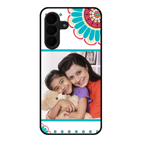 Samsung Galaxy A37 5G Custom Glass Phone Case - Flower Design