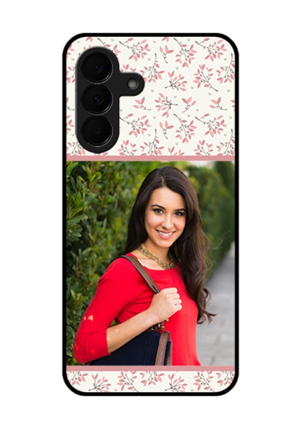 Samsung Galaxy A37 5G Custom Glass Phone Case - Stunning Floral Design