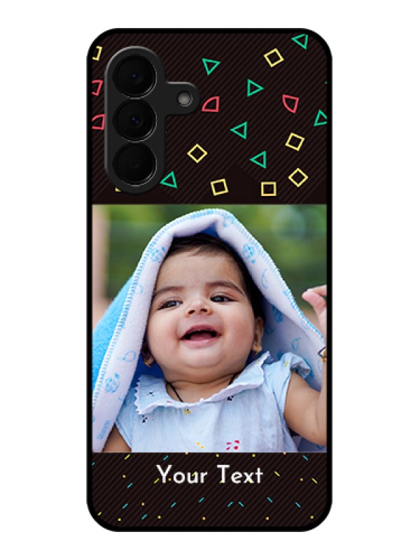 Custom Samsung Galaxy A37 5G Custom Glass Phone Case - With Confetti Birthday Design