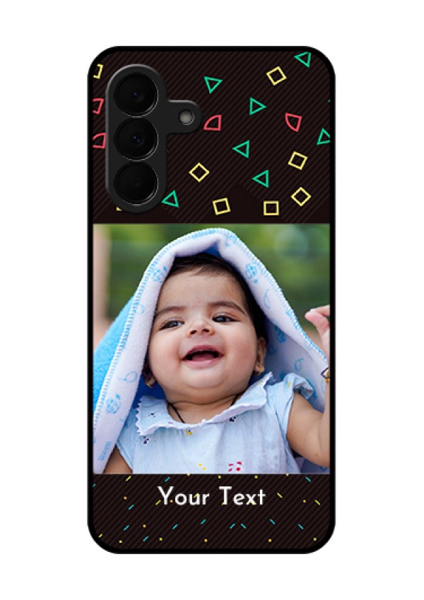 Samsung Galaxy A37 5G Custom Glass Phone Case - With Confetti Birthday Design