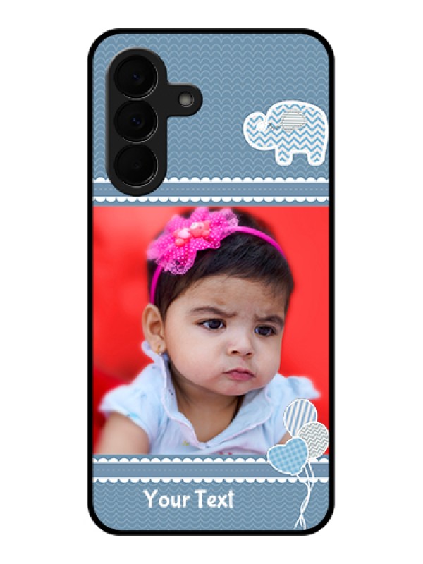 Custom Samsung Galaxy A37 5G Custom Glass Phone Case - With Kids Pattern Design