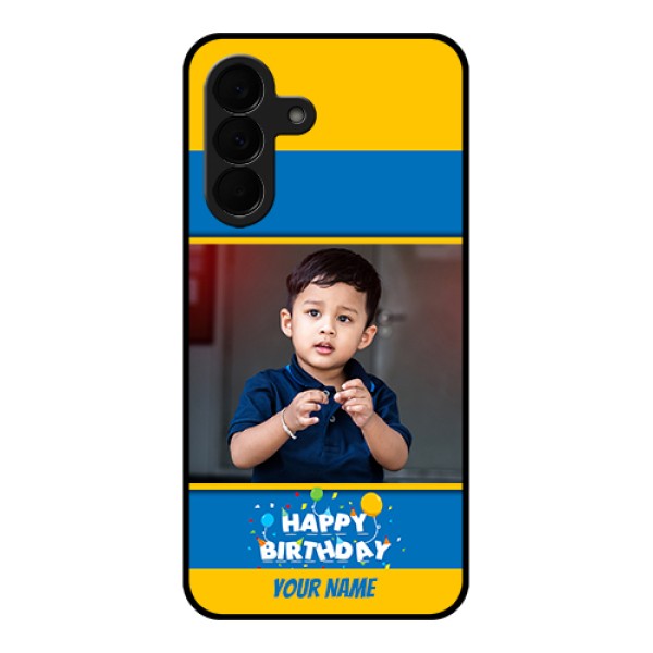 Samsung Galaxy A37 5G Custom Glass Phone Case - Birthday Wishes Design Samsung Galaxy A37 5G Custom Glass Phone Case - Birthday Wishes Design