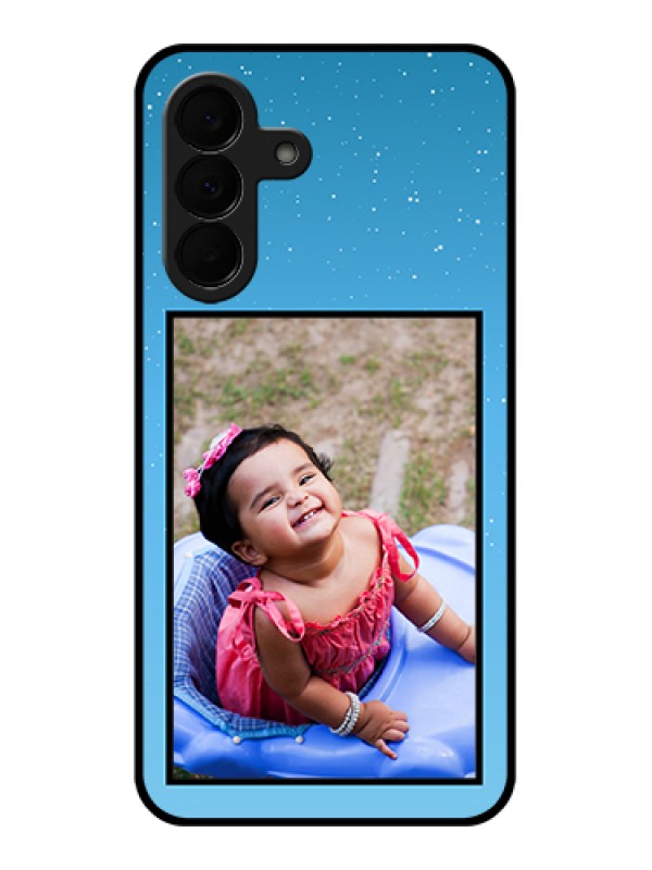 Custom Samsung Galaxy A37 5G Custom Glass Phone Case - Wave Pattern Colorful Design