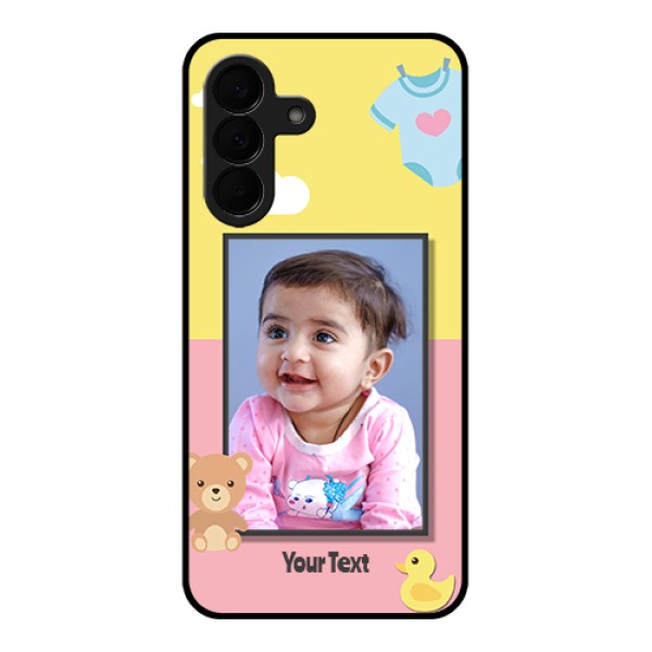 Samsung Galaxy A37 5G Custom Glass Phone Case - Kids 2 Color Design