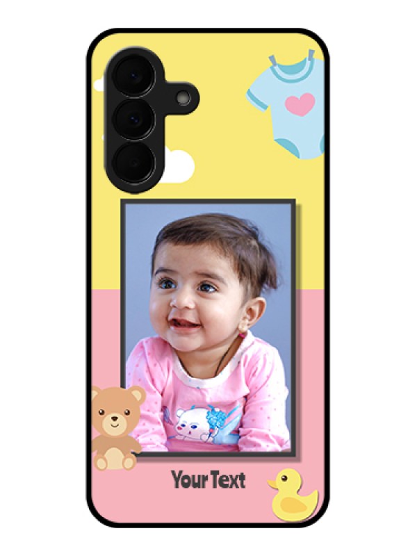 Custom Samsung Galaxy A37 5G Custom Glass Phone Case - Kids 2 Color Design