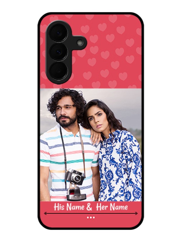 Custom Samsung Galaxy A37 5G Custom Glass Phone Case - Simple Love Design