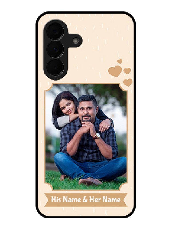 Custom Samsung Galaxy A37 5G Custom Glass Phone Case - With Confetti Love Design
