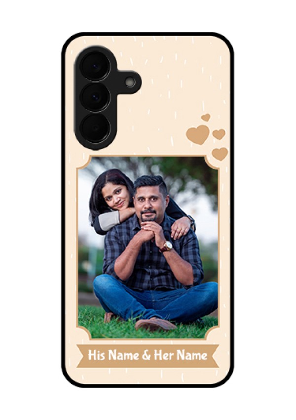 Samsung Galaxy A37 5G Custom Glass Phone Case - With Confetti Love Design